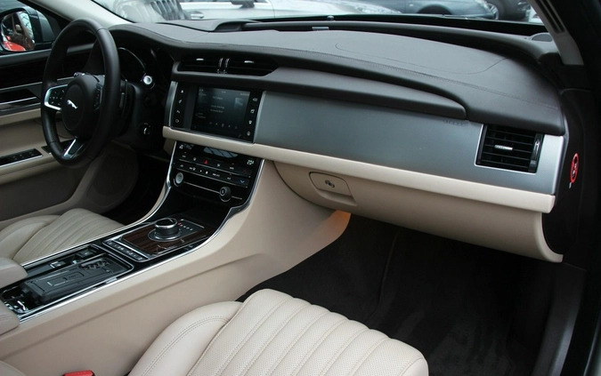 Jaguar XF cena 125990 przebieg: 23000, rok produkcji 2018 z Łasin małe 781